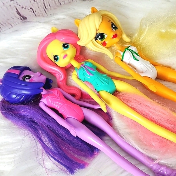 2014 9.5" My Little Pony Doll Bundle of 3 Twilight Sparkle Pinky Pie Apple Jack - Picture 16 of 16